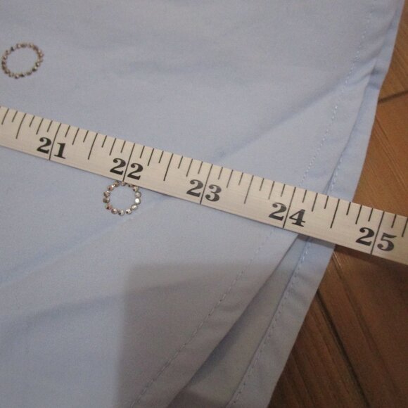 Zara Girls light Blue RHINESTONE SHIRT New 13-14 - Picture 14 of 17